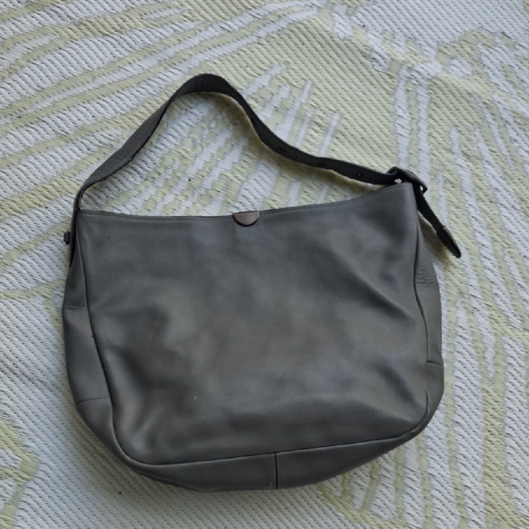 Coach Gray Leather Bag